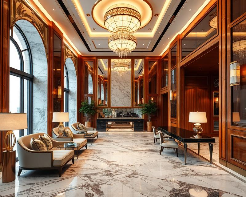Luksusowe wykończenia wnętrz: materiały, technologie i styl