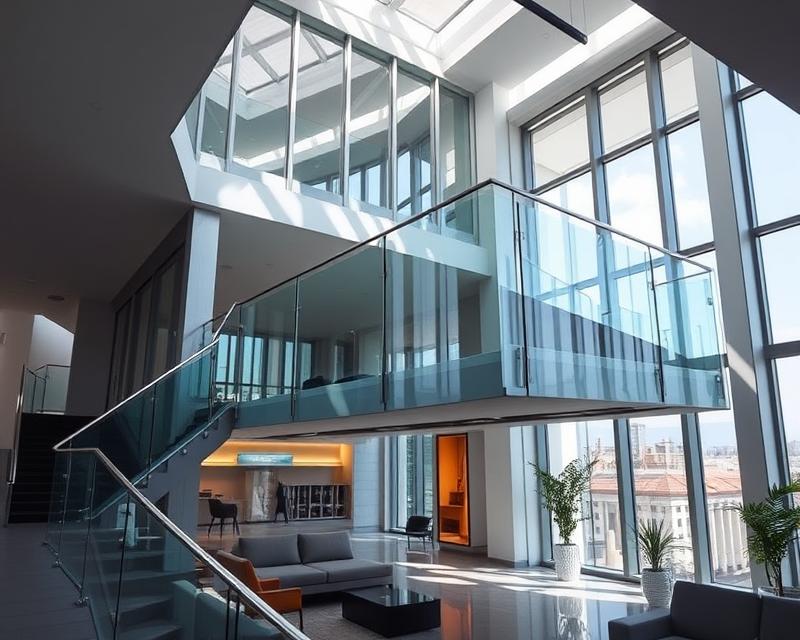 Szklane balustrady: bezpieczeństwo, estetyka i nowoczesny design